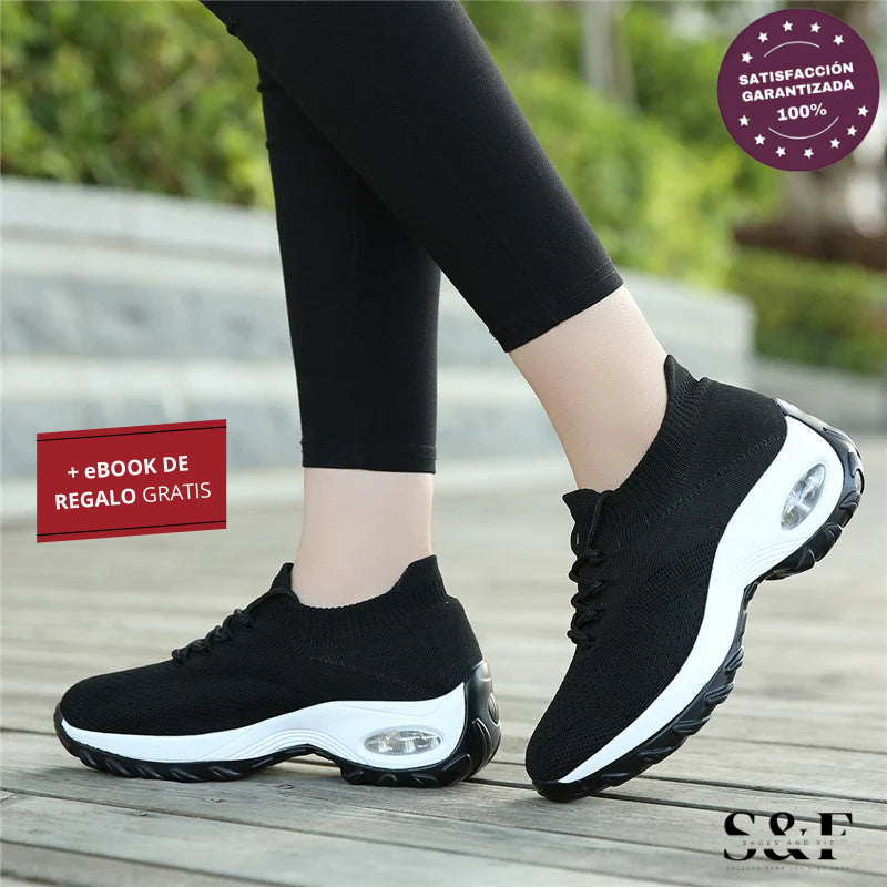 Calzado Ergonomico Antidolor para mujer Shoes and Fit