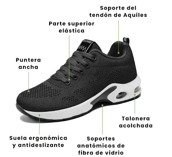 ConfortWalk Pro® - Zapato Ergonómico y Ligero para Aliviar el dolor